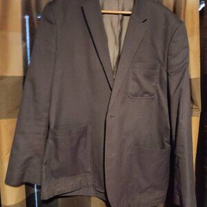 Perry Ellis 44r sport coat color blue